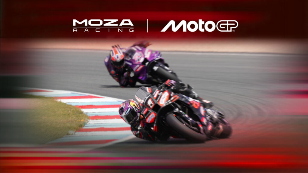 Moza announces MotoGP and Mercedes-AMG partnerships