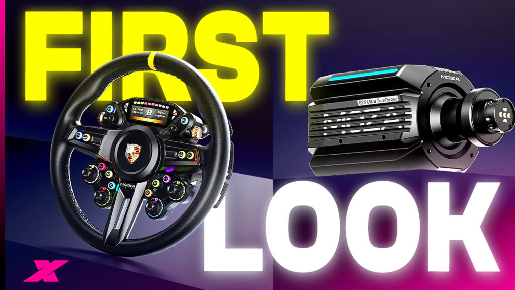 Moza Racing R25 handson first look