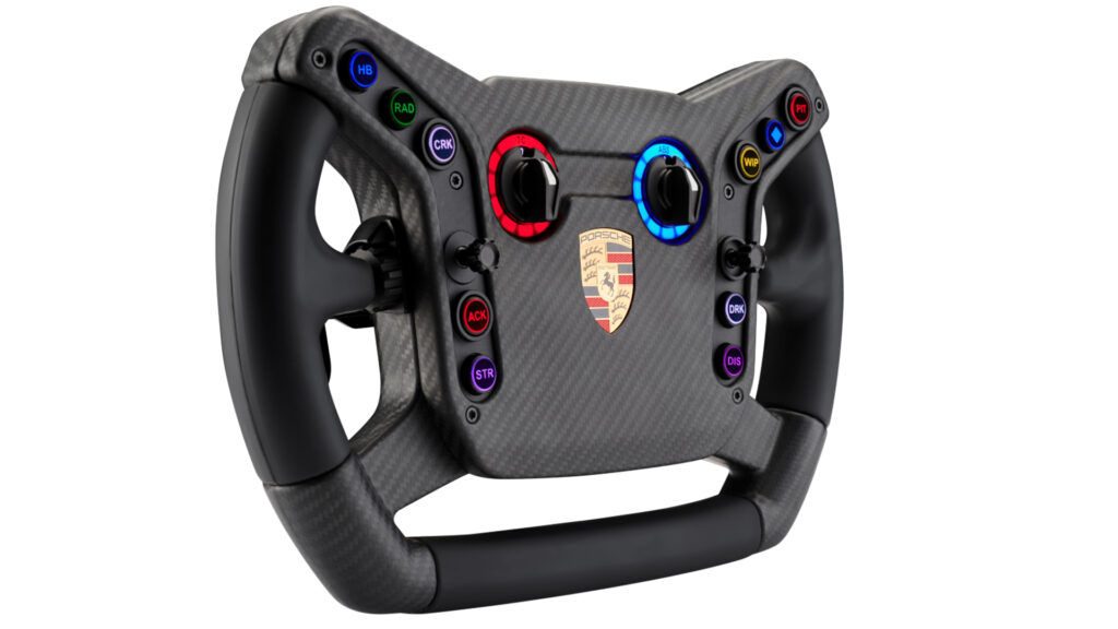 VPG Sim unveils licensed Porsche Cup steering wheel in world first for sim racing