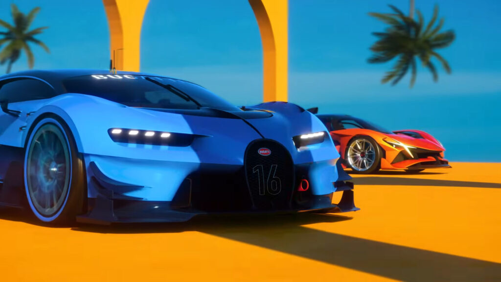 The Crew Motorfest adds Bugatti Vision GT and Apollo Project Evo