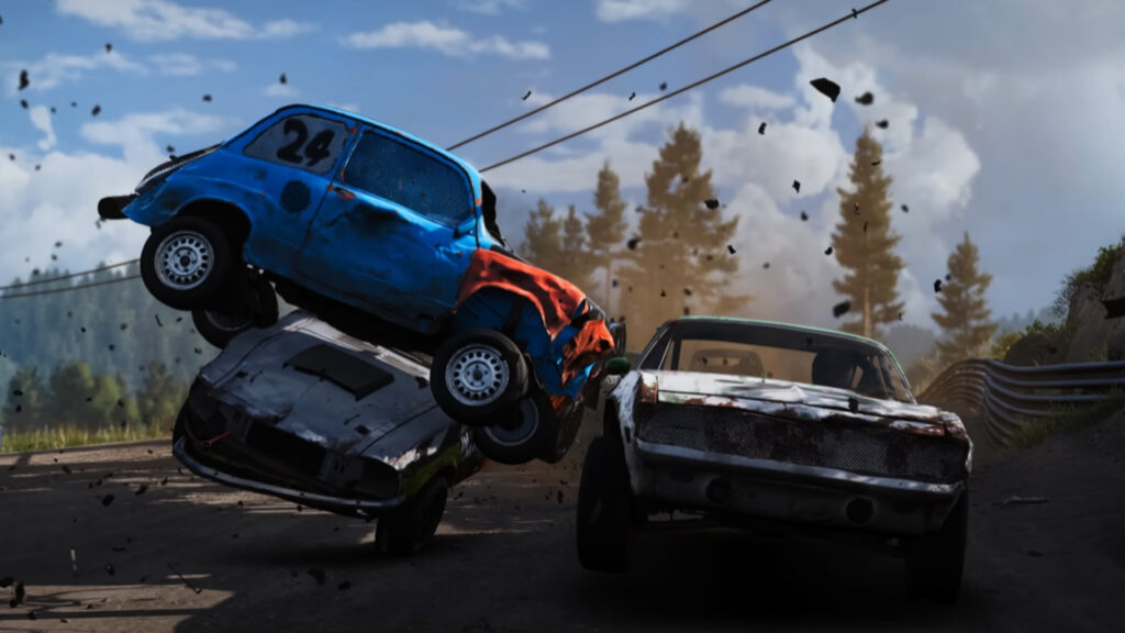 Wreckfest 2 updates AI, adds new cars, telemetry and familiar track