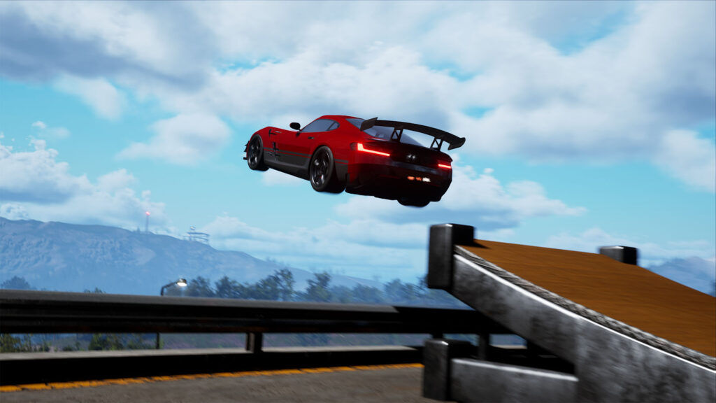 Wreckreation screenshot stunt ramp