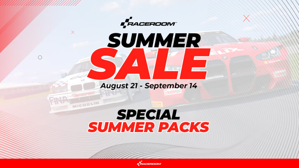 RaceRoom’s Summer Sale is now on, featuring 50% off all content