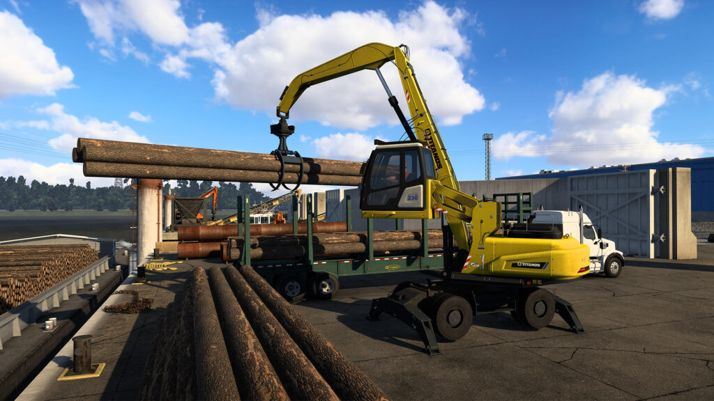 American Truck Simulator’s v1.56 update released, featuring UI and graphics improvements