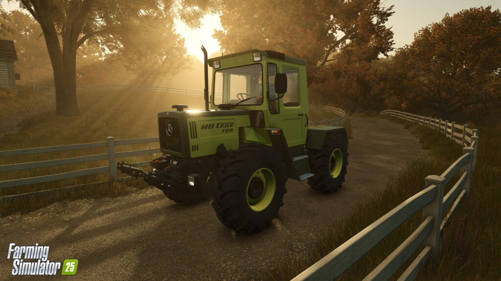 Unimog added to Farming Simulator 25 as part of new Mercedes-Benz DLC