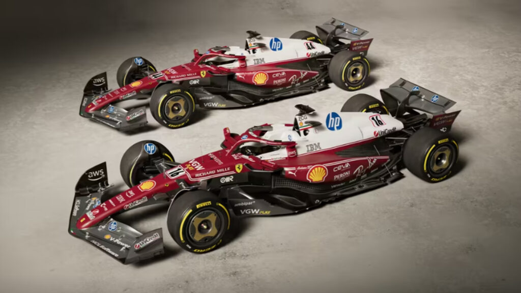 Ferrari SF25 F1 car monza 2025 livery