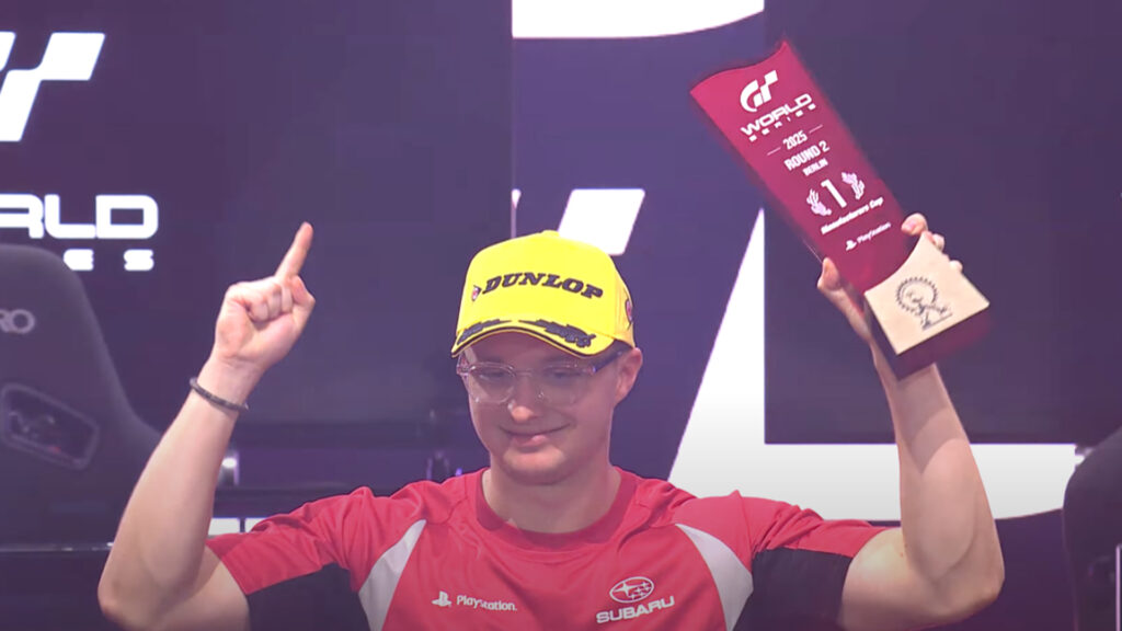 Gran Turismo World Series Manufacturers Cup Drumont wins for Subaru in Berlin 2025