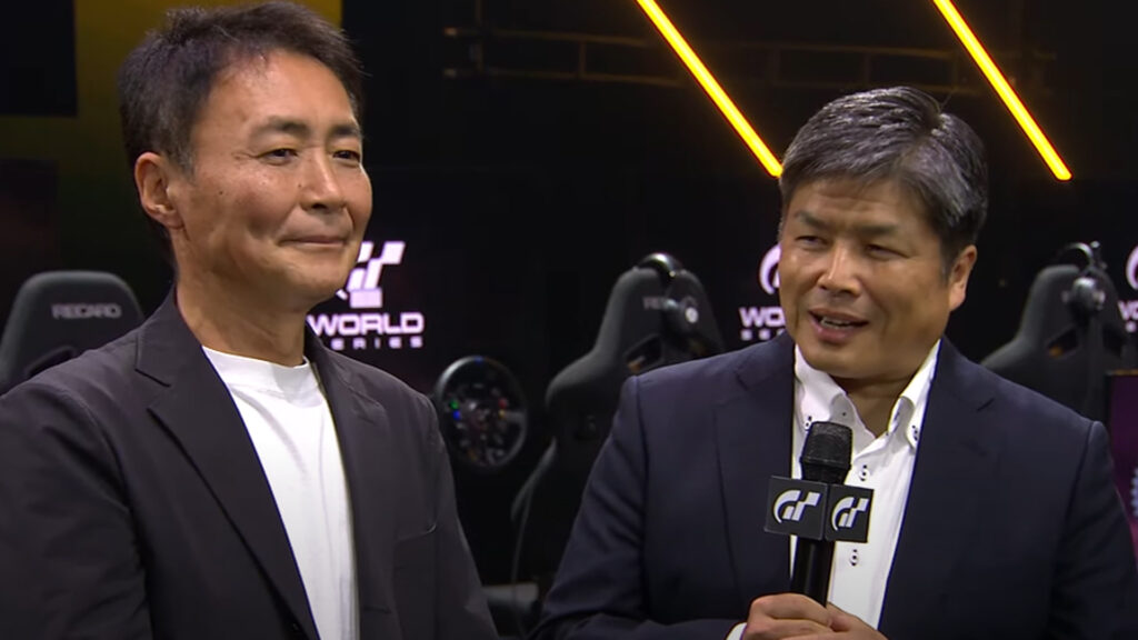 Kazunori Yamauchi and Dunlop Takehiko Tochio
