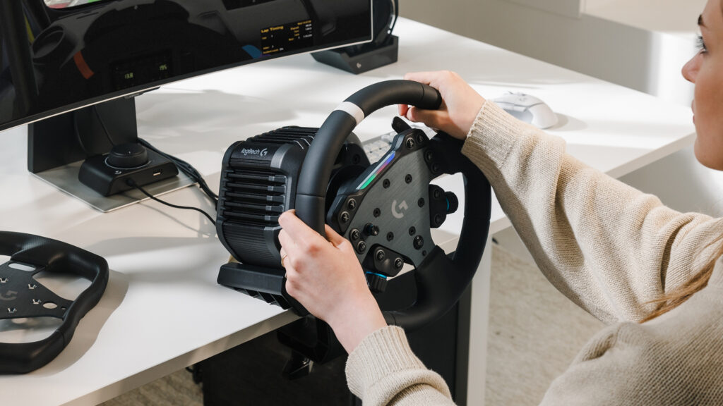 Logitech RS50 confirmed as 8Nm direct drive PC and console racing wheel