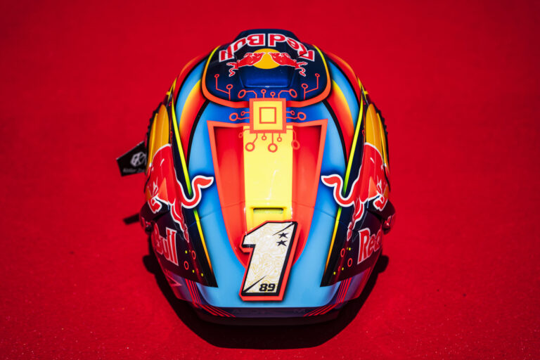 MotoGP 25 fan designs helmet worn by 2024 champion Jorge Martín