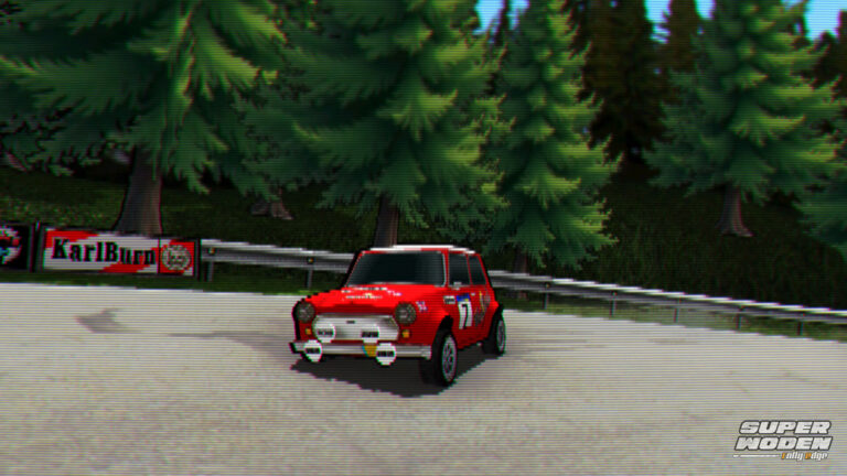 Retro style racer Super Woden Rally Edge slips into 2026