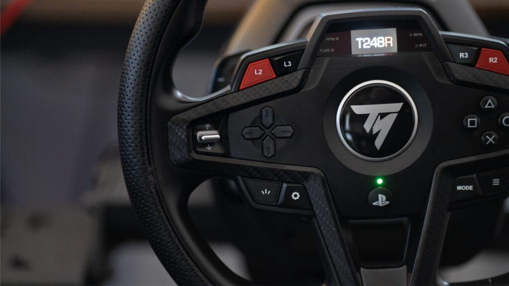 Thrustmaster T248R front facia