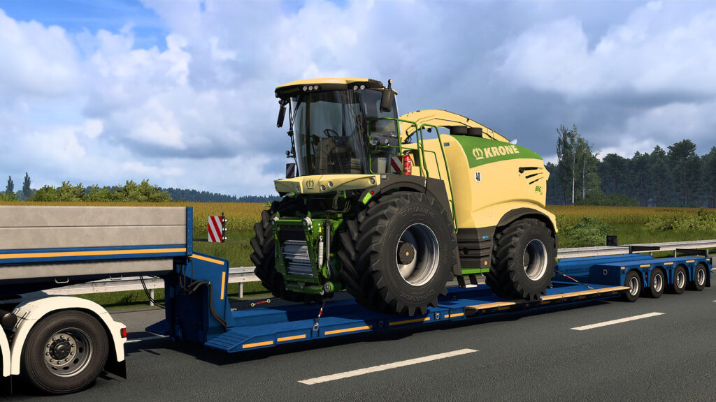 Euro Truck Simulator 2, American Truck Simulator, SCS Software, KRONE Agriculture Equipment DLC