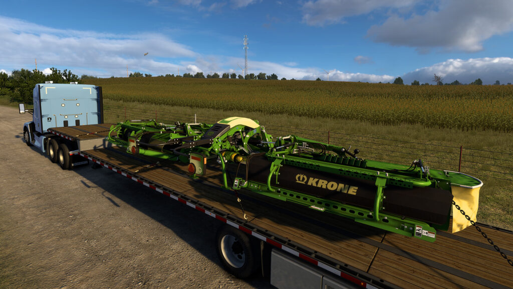 Euro Truck Simulator 2, American Truck Simulator, SCS Software, KRONE Agriculture Equipment DLC