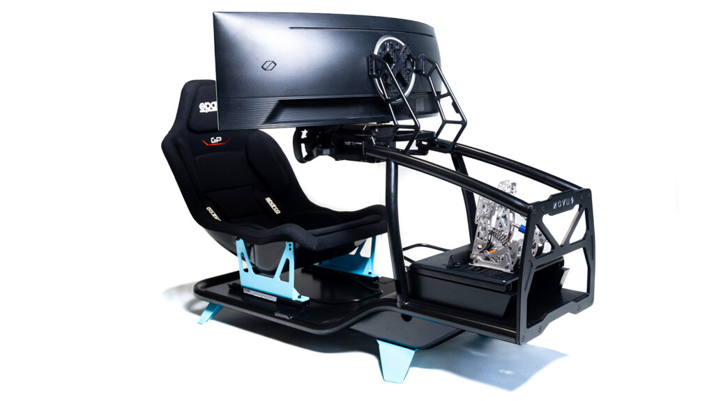 Novus Racing Simulators, X-Motion cockpit, Misha Charoudin, SimRacing Expo 2025