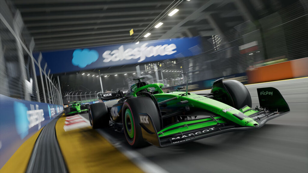 F1 25, Sauber, EA SPORTS, Singapore