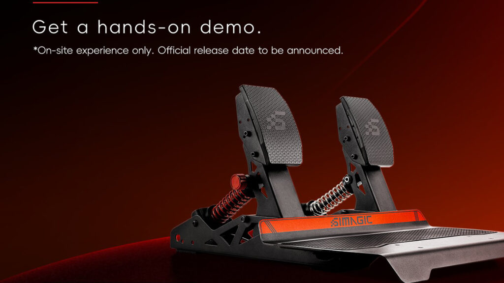 Simagic P700 pedals, load cell