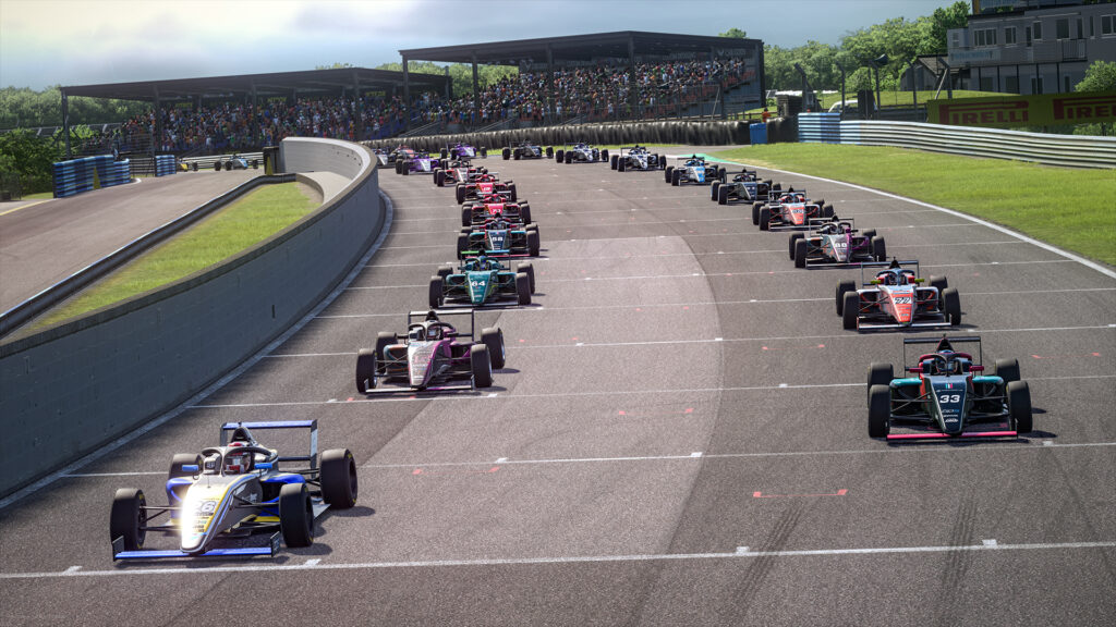 2025 British F4 Esports Championship, iRacing, FIA F4, Thruxton