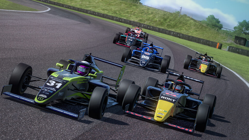 2025 British F4 Esports Championship, iRacing, FIA F4, Thruxton