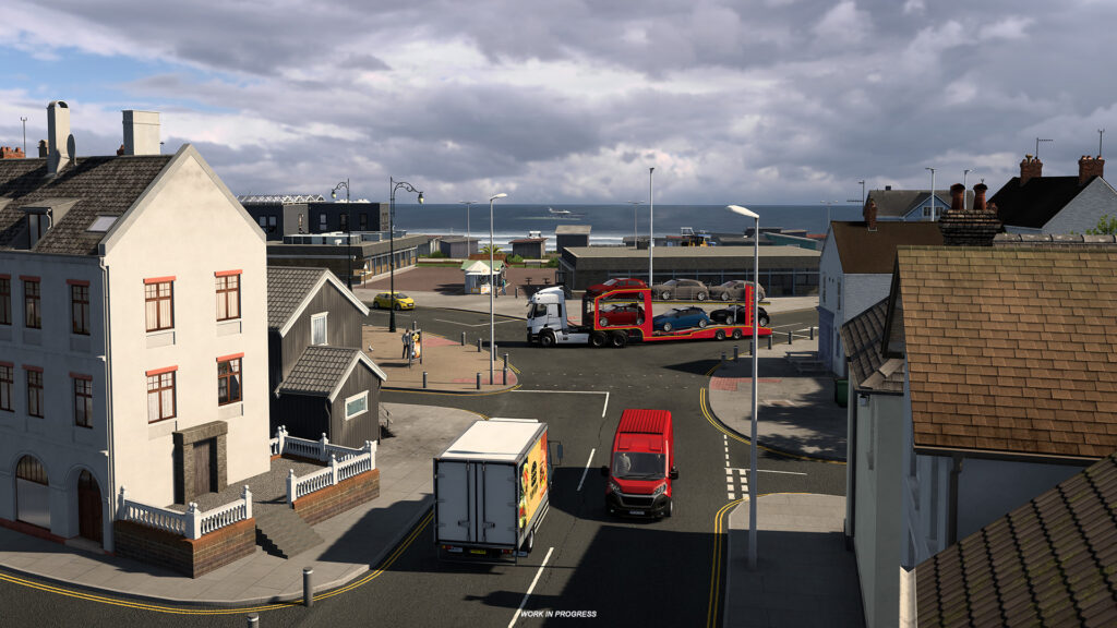 Screenshot of Euro Truck Simulator 2's upcoming UK update