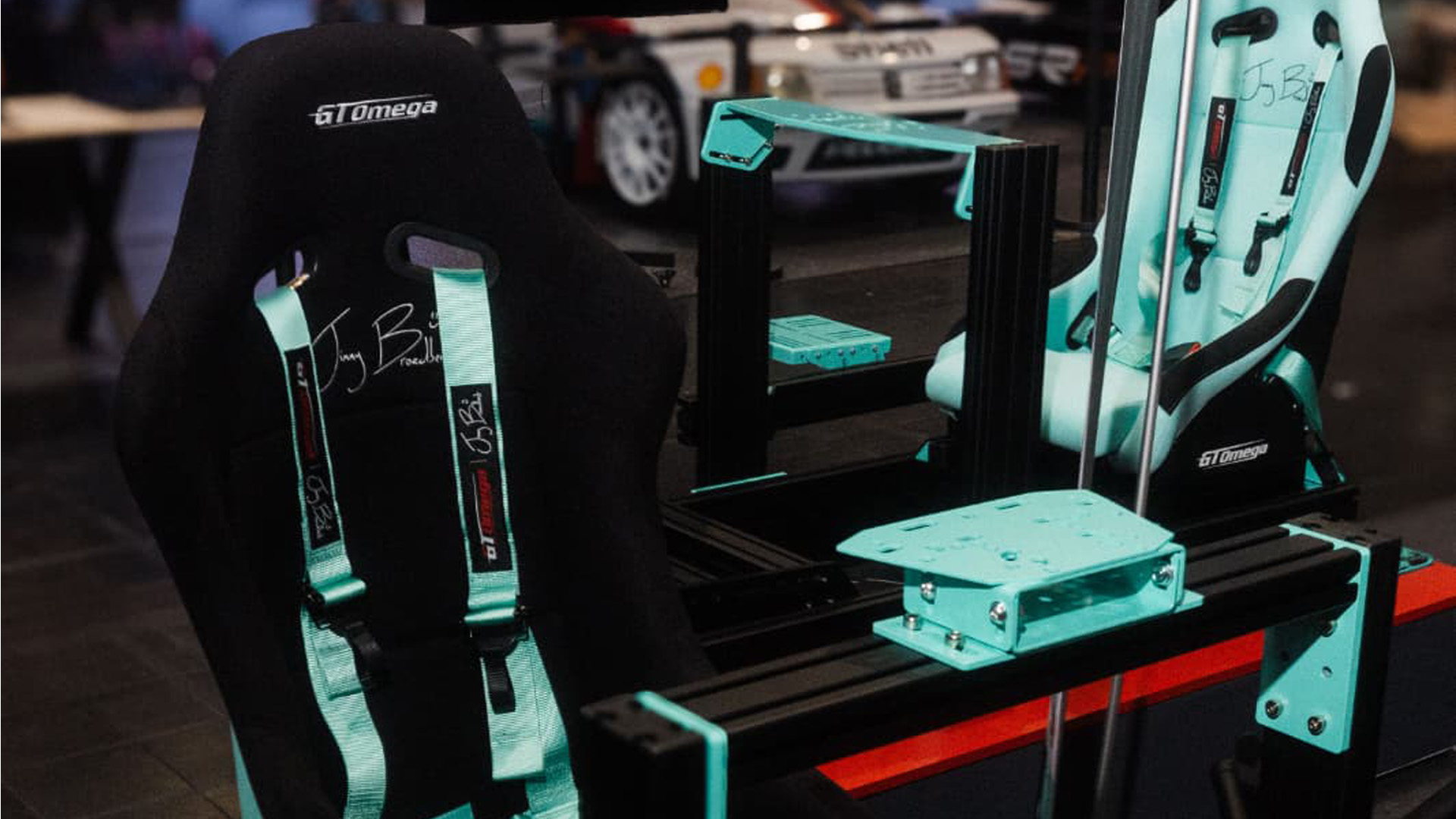 Omega Sim Racing GT Omega launches Jimmy Broadbent-themed sim racing equipment range ...
