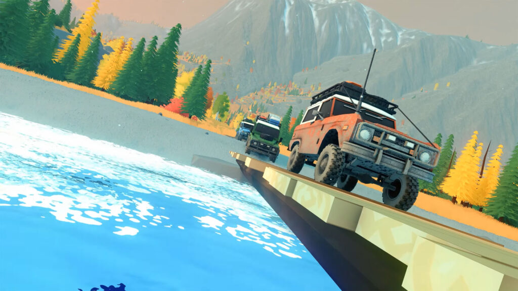 Over the Hill console announcement trailer screenshot