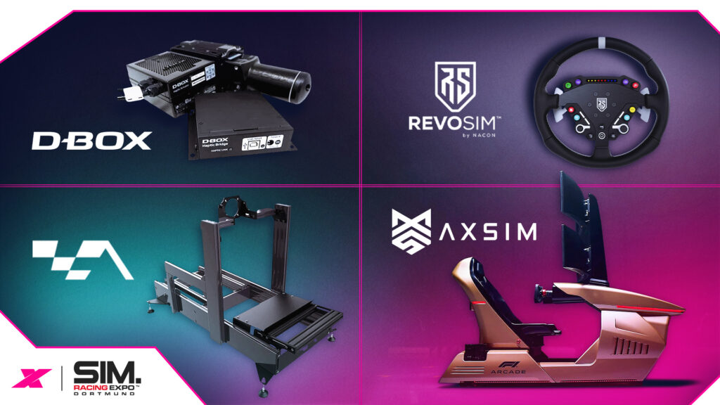 Revosim, Axsim and Advanced Sim Racing confirmed for SimRacing Expo