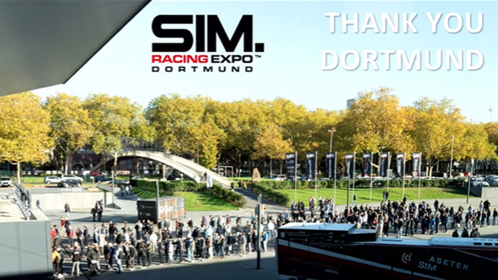 SimRacing Expo thank you Dortmund 2025