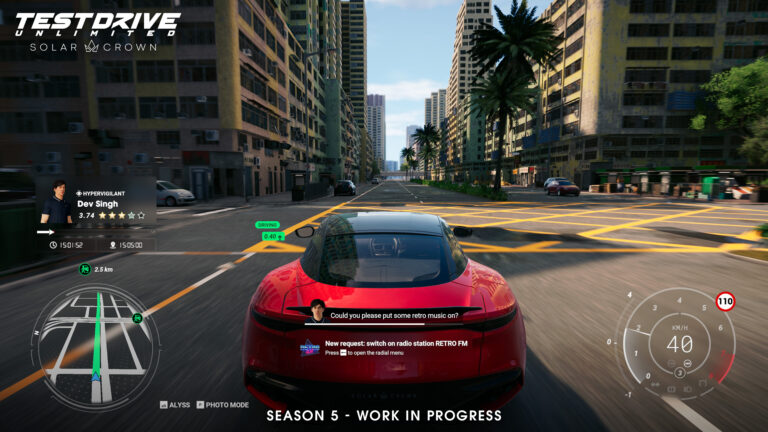Test Drive Unlimited Solar Crown’s taxi missions shown in extended gameplay