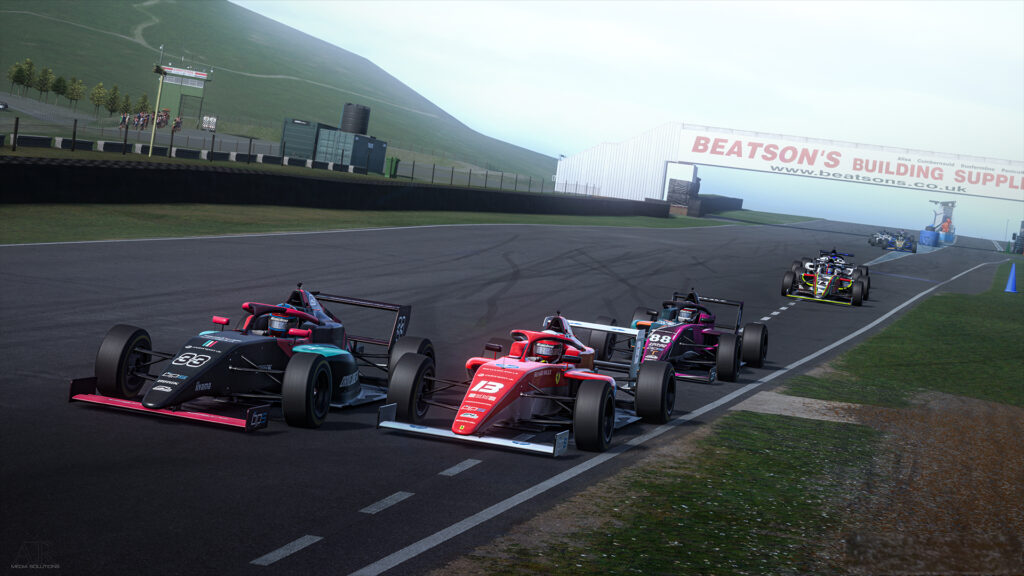 British F4 Esports Championship, iRacing, Motorsport UK, Knockhill, FIA F4, UK FF1600 Esports Cup, Ray FF1600