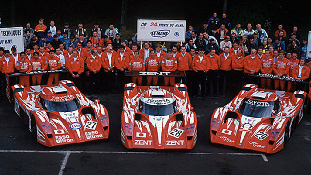 Project Motor Racing, real Toyota GT-One