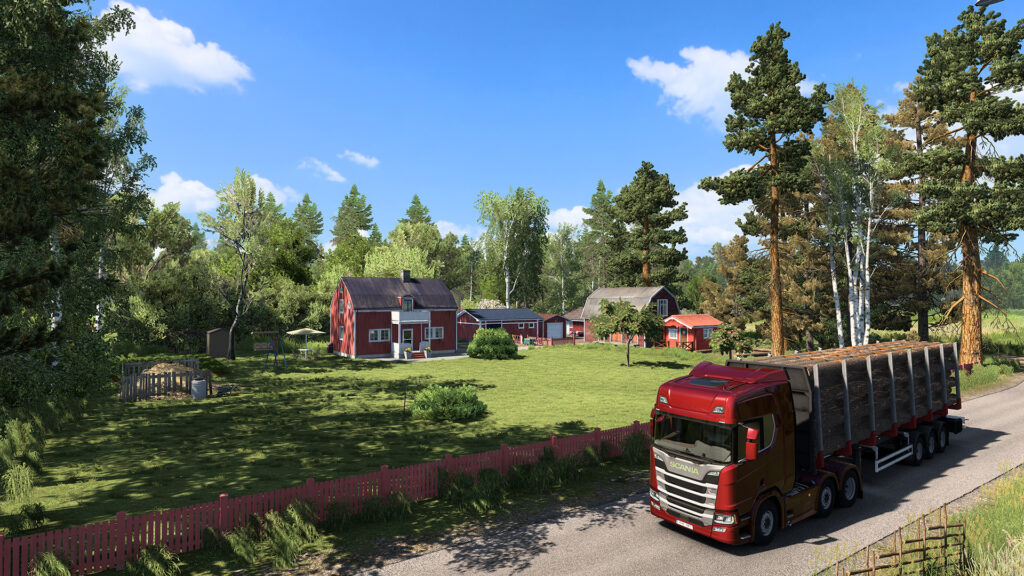 Euro Truck Simulator 2's latest update refreshes Scandinavia, adds HDR support