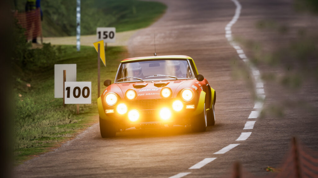 Assetto Corsa Rally, Supernova Games Studios, Kunos Simulazioni, Fiat 124 Abarth, Alsace