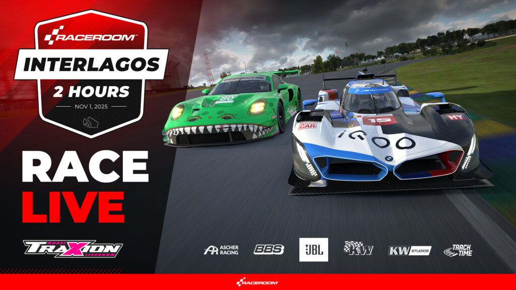 RaceRoom Traxion Interlagos special event live stream