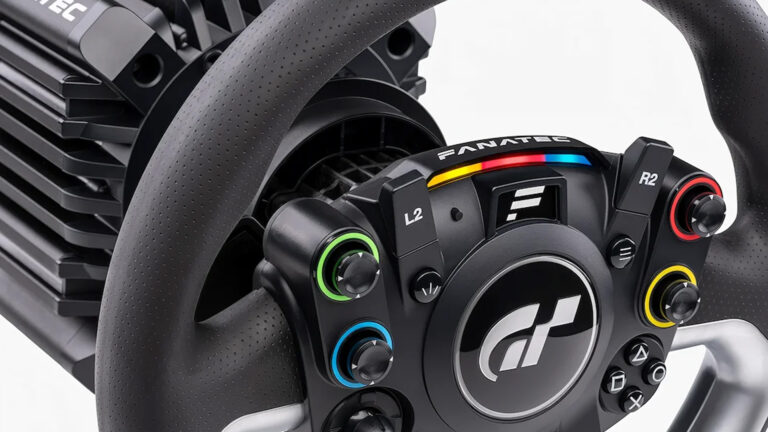 This Gran Turismo 7 racing wheel is on sale during Black Friday weekend