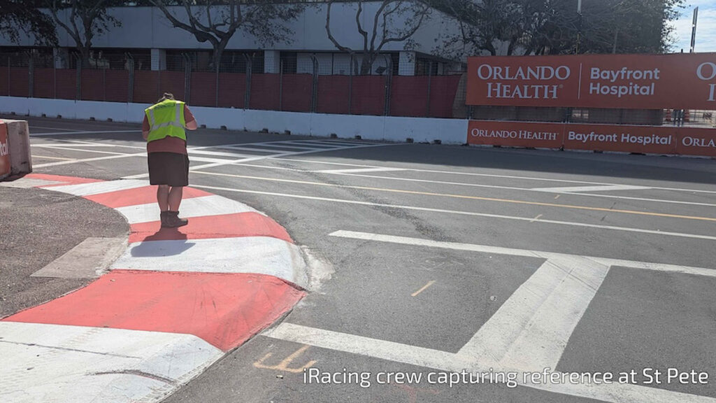 iRacing St Petersburg track scan