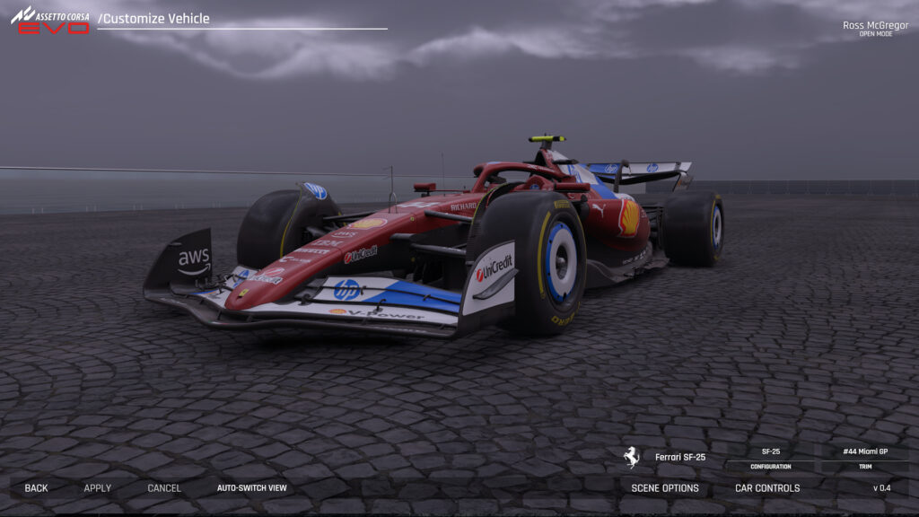 Assetto Corsa EVO, Kunos Simulazioni, v0.4 update