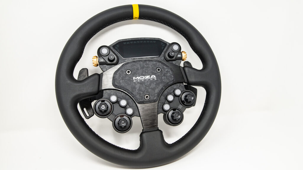 Moza CS Pro Steering Wheel, sim racing hardware