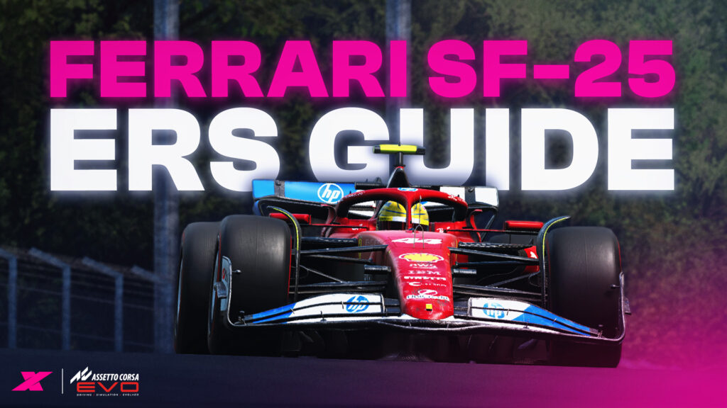 Assetto Corsa EVO’s Ferrari SF-25: ERS guide