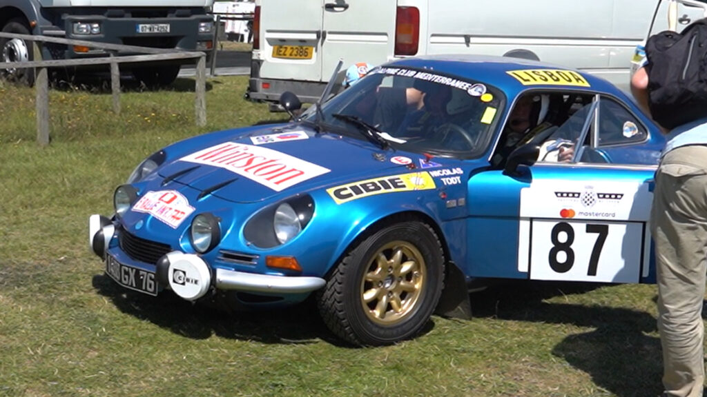 Alpine A110 rally car