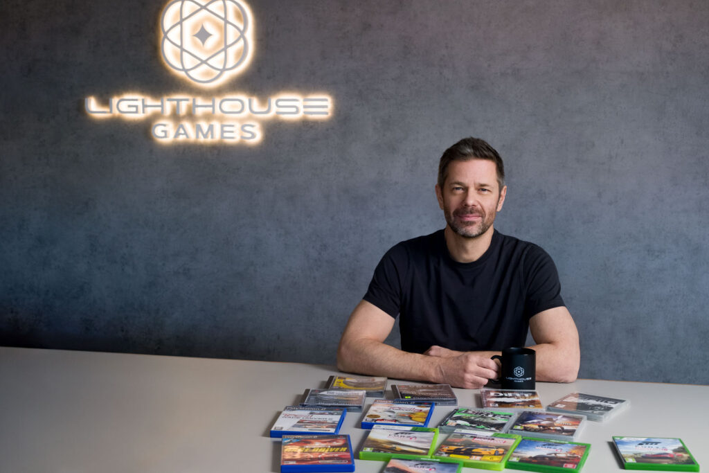 An industry veteran, Gavin Raeburn's racing game portfolio includes the Forza Horizon, TOCA and DIRT series