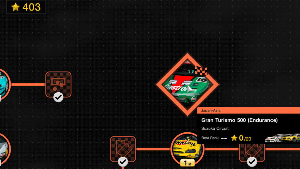 Gran Turismo 7 Power Pack Race Resume Save Endurance Japan event