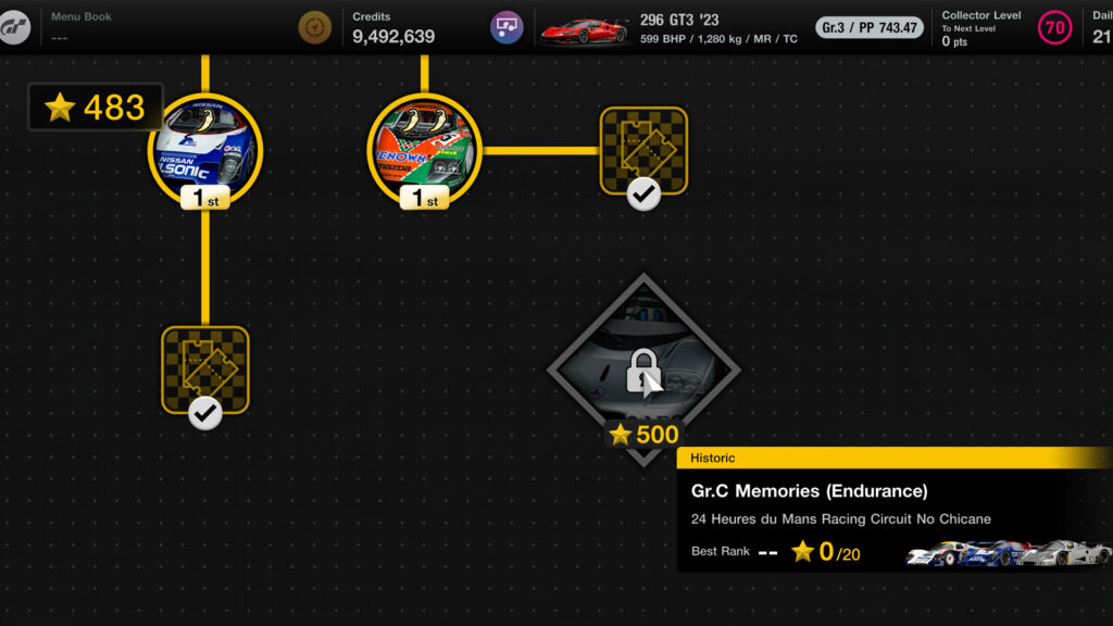 Gran Turismo 7 Power Pack Race Resume Save Endurance Le Mans Event