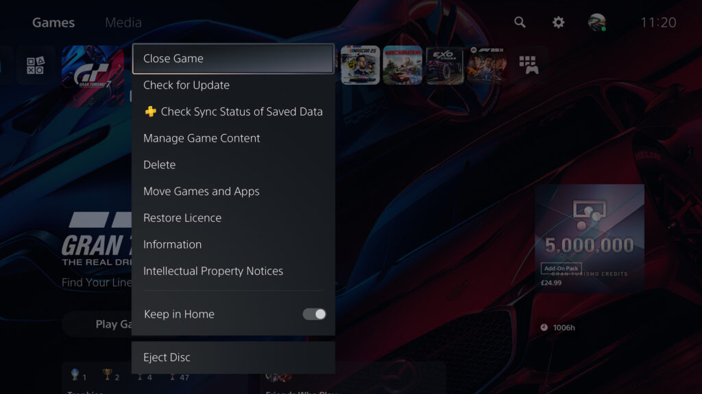 Gran Turismo 7 Power Pack Race Save Race close game