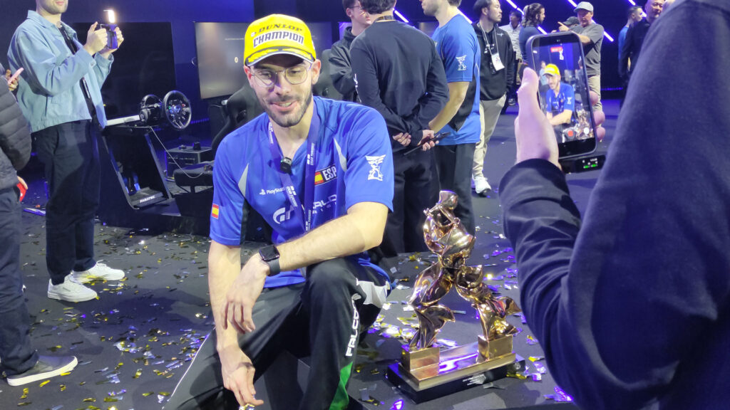 Gran Turismo World Series 2025 Nations Cup winner Jose Serrano