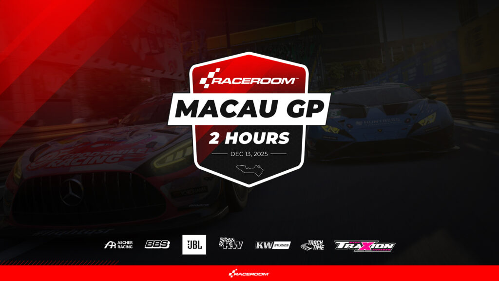 Macau GP 2 Hours RaceRoom Traxion
