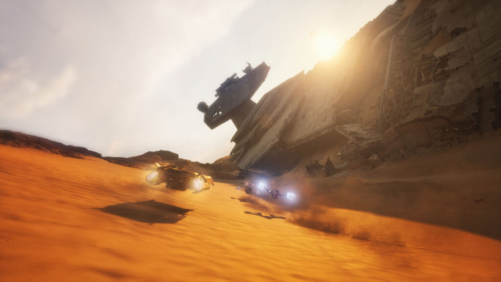 Star Wars Galactic Racer screenshot 2