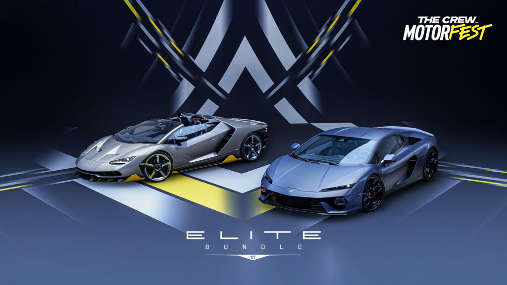 The Crew Motorfest adds Lamborghini Temerario and Centenario Roadster via Elite Bundle