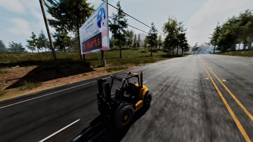 Wreckreation forklift