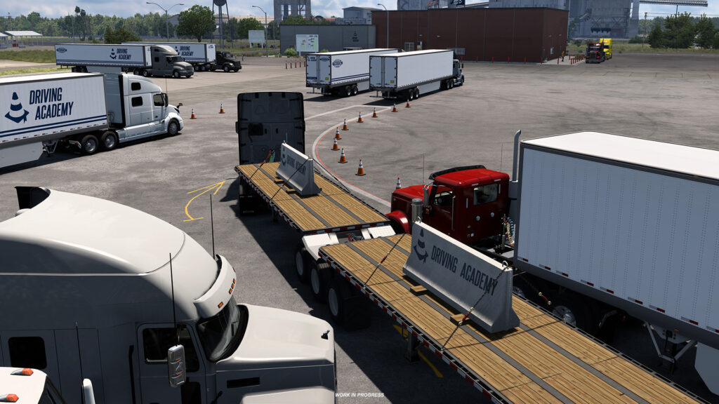 Euro Truck Simulator 2’s new Driver Academy module to focus on double trailer manoeuvring